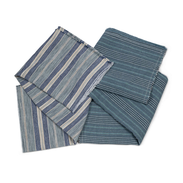 Seascape Aqua Oversized Throw, 55"W x 96"L