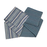 Seascape Aqua Oversized Throw, 55"W x 96"L