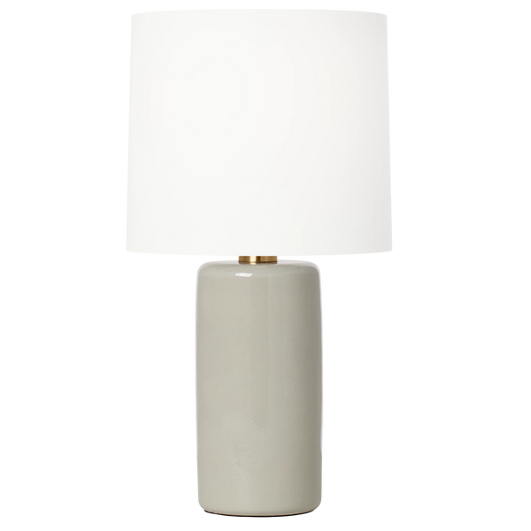 Shanghai Table Lamp, Shellish Grey, 30.6" H