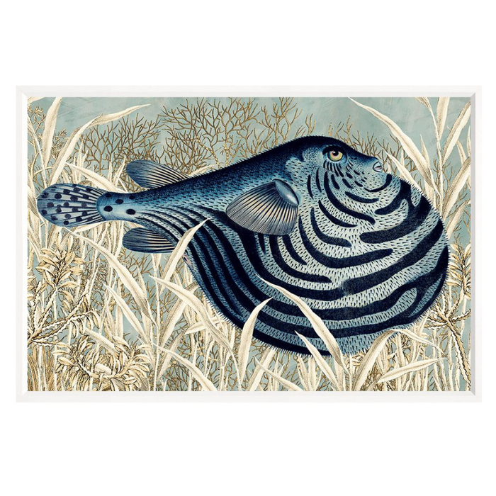 Nile Puffer, 16" x 23"