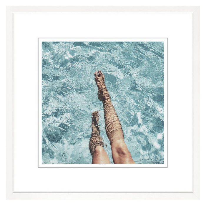 Cooling Off, 29" x 29"