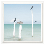 Beach Days 4, 25" x 25"