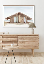 Beach Hut, 30" x 21"