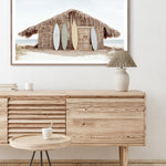 Beach Hut, 30" x 21"