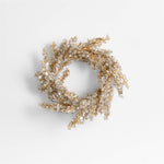 Beaded Silver and Gold Napkin Ring, Sold Individually