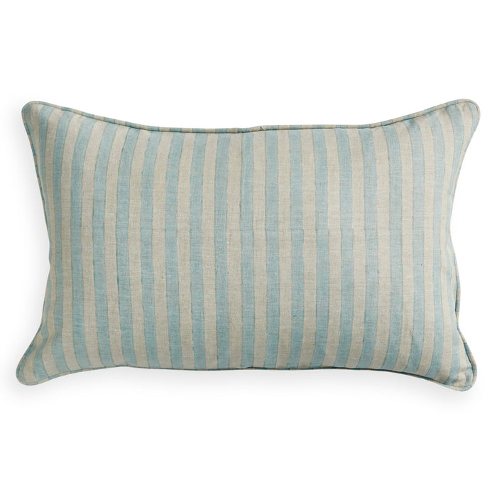 Bodrum Cenote Linen Cushion, 14" x 22"