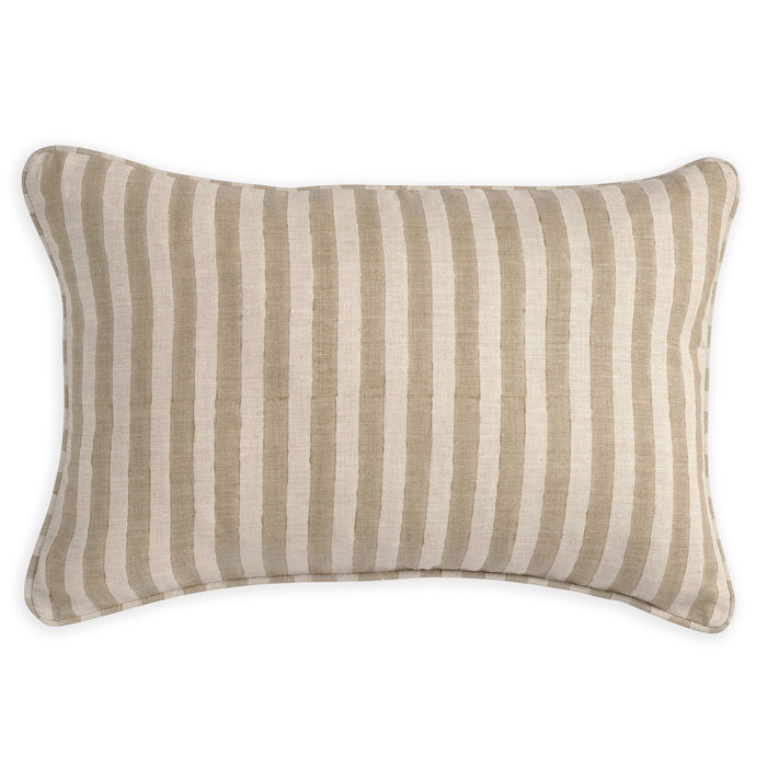 Bodrum Shell Linen Cushion, 12" x 18"