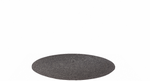 Braid Round Rug, Charcoal