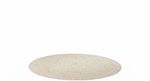 Braid Round Rug, Chalk
