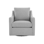 Brianna Swivel Lounge Chair, Dove