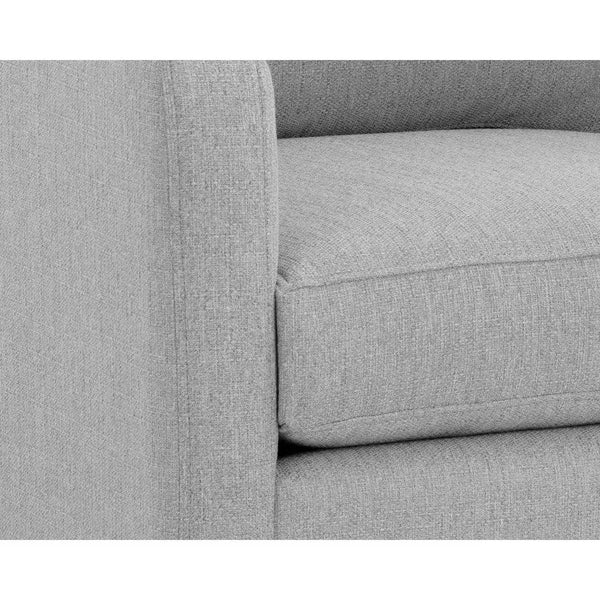 Brianna Swivel Lounge Chair, Dove