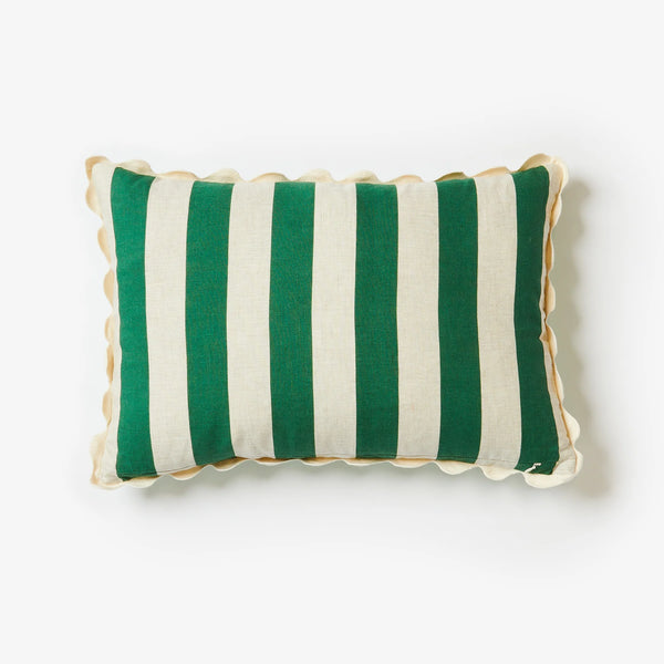 Bold Stripe Verde, 24” x 16”