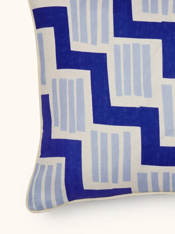 Rosemary Blue Lumbar Pillow, 16" x 24"