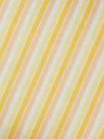 Garden Stripe Yellow Lumbar Pillow, 16" x 24"