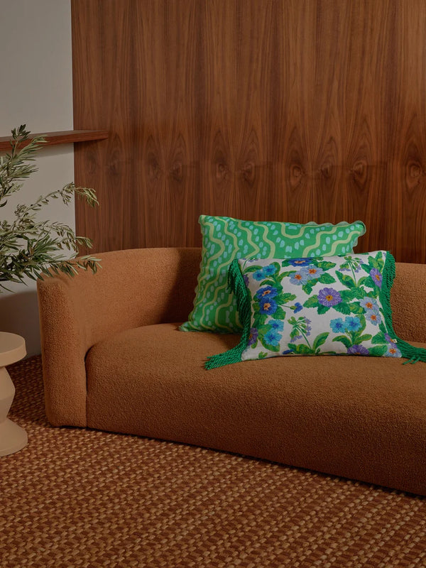 Rushes Apple Pillow, 24" x 24"