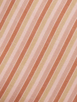 Garden Stripe Pink Pillow, 24" x 24"