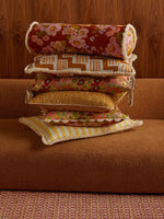 Rosemary Tan Lumbar Pillow, 16" x 24"