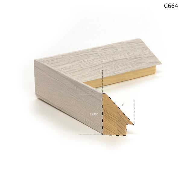 Motif IX - Naturel, 17.5" × 17.5"