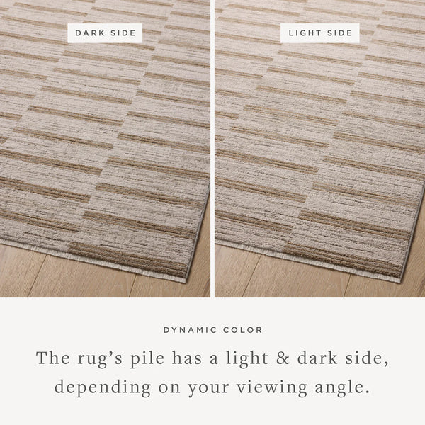 Cali Collection Rug, CIL-04 AL Ivory/Tobacco, Amber Lewis x Loloi