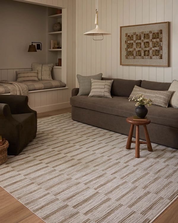 Cali Collection Rug, CIL-04 AL Ivory/Tobacco, Amber Lewis x Loloi