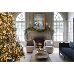 White Porcelain Bell Tree Christmas Ornaments, Sold Individually