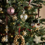 Brass Bell Wreath Christmas Tree Ornament, 5"