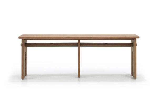 Cadiz 120" Console Table, Walnut, 120"L x 24"D x 40"H