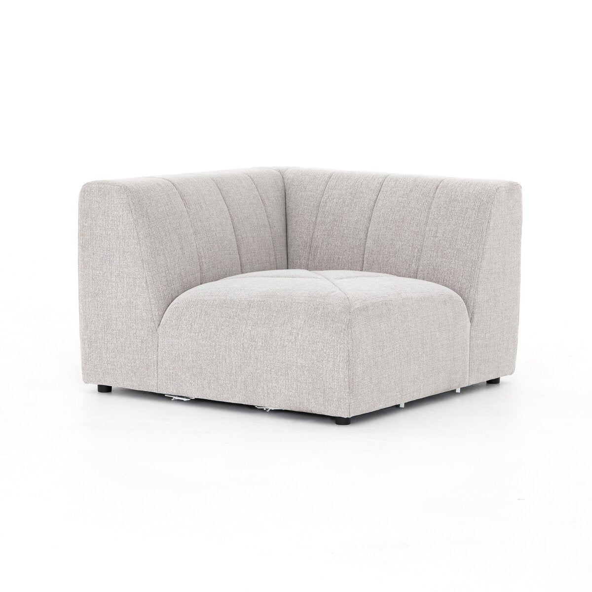 Langham Channeled Modular Sectional, Napa Sandstone Performance Fabric