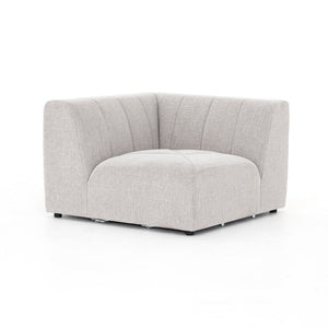 Langham Channeled Modular Sectional, Napa Sandstone Performance Fabric