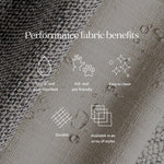 Langham Channeled Modular Sectional, Napa Sandstone Performance Fabric