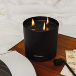 Charcoal 3-Wick Candle, 26 oz