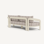Chloe 3 Seater Sofa - Aluminum Bone / Bateau Cocoon, 96"W