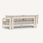 Chloe 3 Seater Sofa - Aluminum Bone / Bateau Cocoon, 96"W