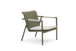Billie Occasional Chair, Green Aluminum / Green Strap