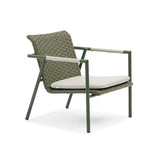 Billie Occasional Chair, Green Aluminum / Green Strap