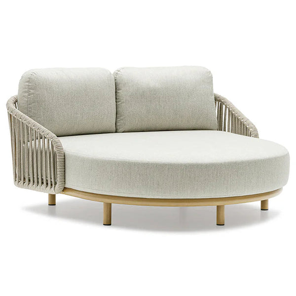 Lounge Delight Double Daybed, Oak/Oyster, 66"W
