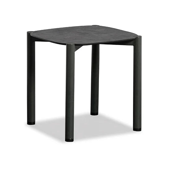 Delight Side Table, Ebony/Anthracite, 18"W