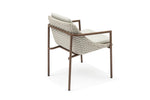Enjoy Dining Chair, Bronze Aluminum