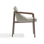 Enjoy Dining Chair, Bronze Aluminum