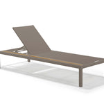 Oasis Chaise Lounge, Taupe