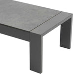 Sky Anthracite Coffee Table, 23.6″W x 43.3″L