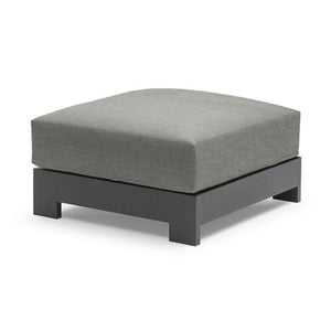 Sky Anthracite Ottoman