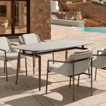 Enjoy Dining Chair, Bronze Aluminum