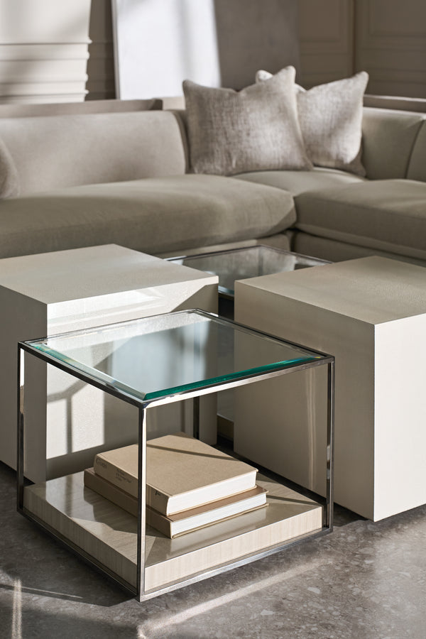 Solid Ground Side Table, 20"W x 20"D x 18"H