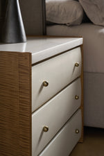 Avignon Nightstand, 34"W x 18"D x 26.5"H