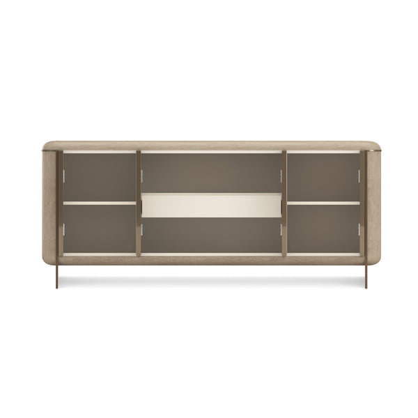 Mojave Travertine Buffet, 73.75"W x 20.25"D x 32"H