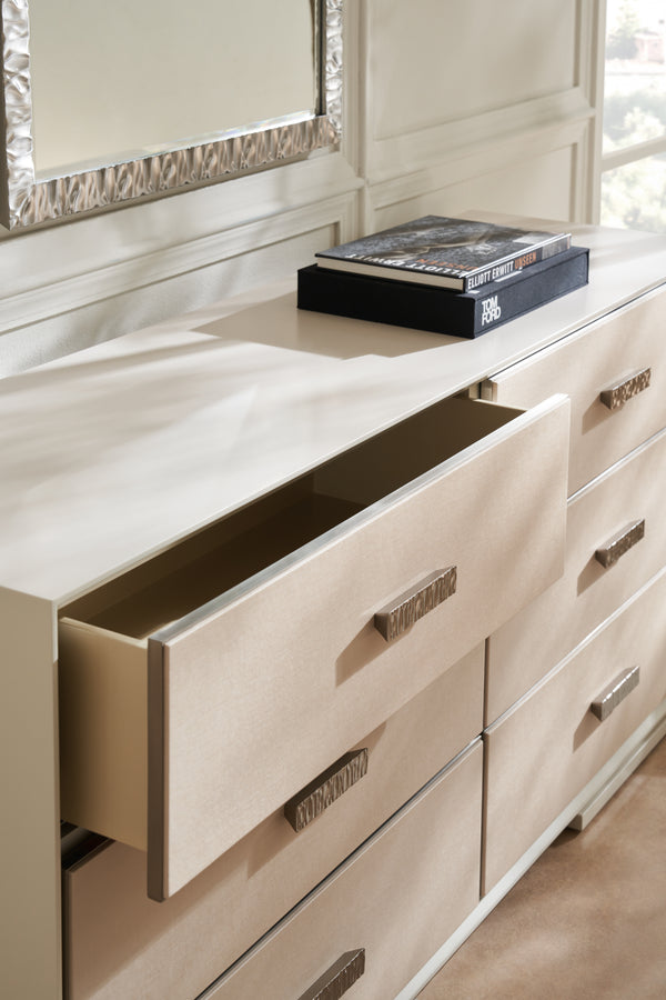 Silver Lining Dresser, 68"W x 19"D x 32"H