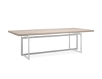 Wish You Were Here Travertine Dining Table, 100"W x 44"D