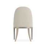 Natural Choice Side Chair, Ecru Shimmer Performance Fabric