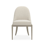 Natural Choice Side Chair, Ecru Shimmer Performance Fabric
